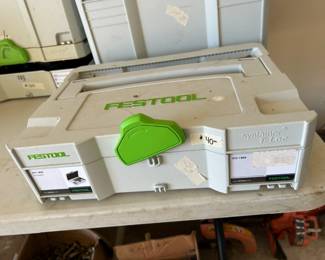 #64 festool sys 1 box organizer $40.00