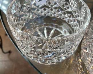 #237 crystal bowl 6x4.5 $20.00