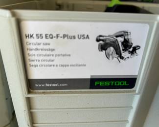 #65 festool hk55eqf+usa, circular saw with accessories $240.00