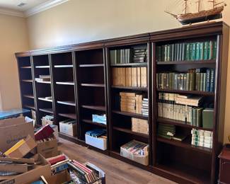 #46 wood bookcase with 4 wood shelves, 30x13x72 $125.00
#47 wood bookcase with 4 wood shelves, 30x13x72 $125.00
#48 wood bookcase with 4 wood shelves, 30x13x72 $125.00
#49 wood bookcase with 4 wood shelves, 30x13x72 $125.00
#50 wood bookcase with 4 wood shelves, 30x13x72 $125.00
#51 wood bookcase with 4 wood shelves, 30x13x72 $125.00