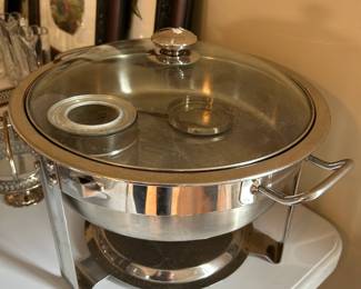 #174 stainless steel Sturino casserole heater, 13x8.5 $25.00