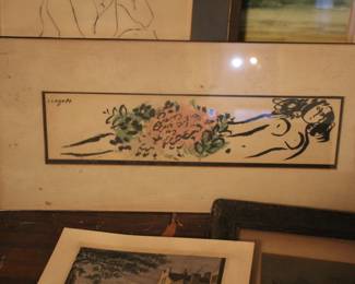 Chagall litho