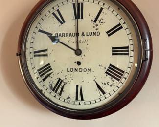 Barraud & Lund English wall clock