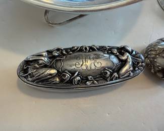 Sterling figural box