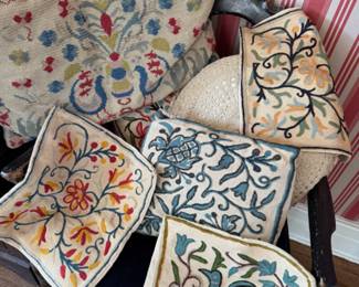 Hand crafted pillow cases & pillows
