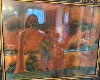 Antique mourning theorem on velvet