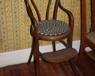 Thonet child's high chair