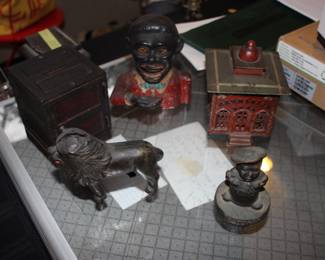 Cast iron banks