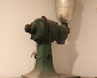 Antique coffee grinder