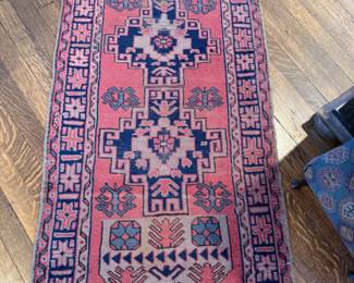 Hand woven runner