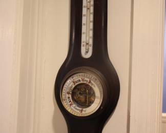 Antique barometer