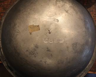 Fasson & Sons London pewter bowl