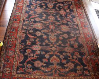 Hand woven Oriental rug