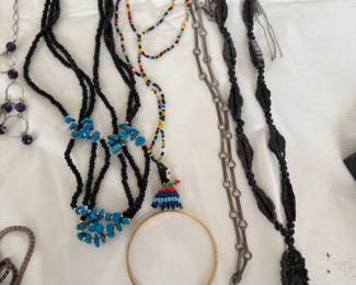Beaded necklaces