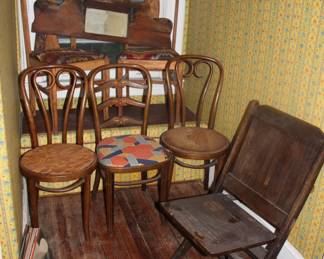 Assorted chairs