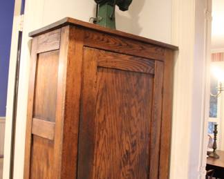 Oak cabinet