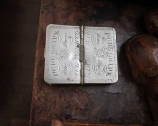 Vtg tobacco tin