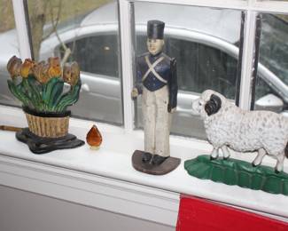 Iron door stops