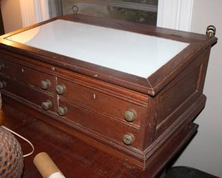 Antique display box