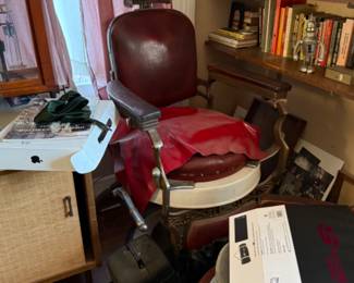 Antique Koken barber chair