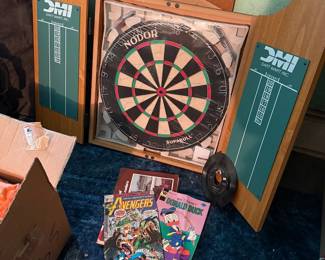 Dart Mart Inc. dartboard. New in packaging.