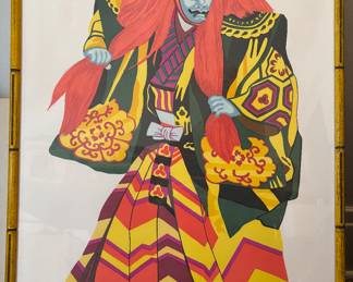 color lithograph "Shina Biyahe" ( 262/425 ) by Roger Merritt