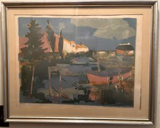 Georges Lambert signed print (187/275) 