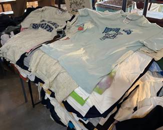 Stack of T shirts