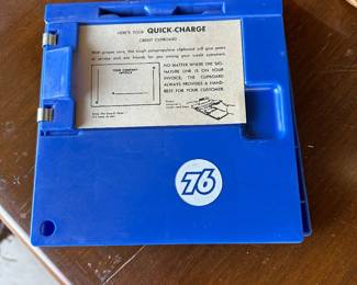 Charge stand for gas cards