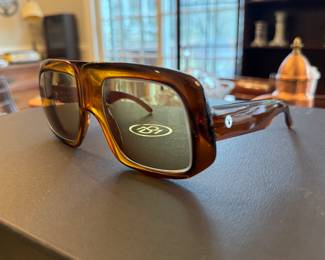 Vintage Playboy Optyl Translucent Oversized Prescription Glasses 70's Made in Austria