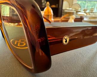 Vintage Playboy Optyl Translucent Oversized Prescription Glasses 70's Made in Austria