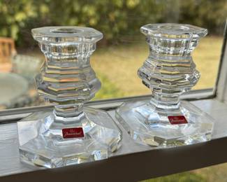 Baccarat Crystal Candlesticks