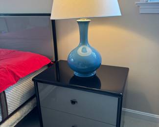 EA by Stanley 2 Drawer Side Table Imported from Italy (17"D x 22"H x 26"W)