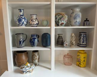 Collection of Stoneware Pots & Vases