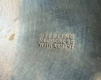 Weighted Sterling Silver Candlesticks