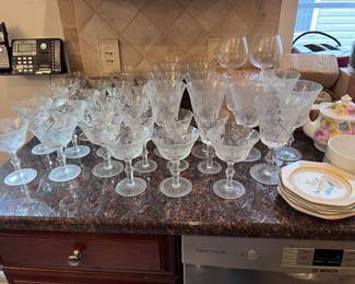 Quality crystal glasses