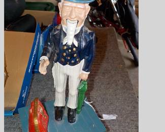 Cast Iron 'Uncle Sam' Bank