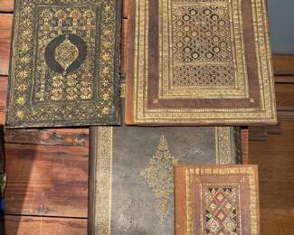 Embellished Leather Covers