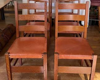Stickly Ladder Back Chairs