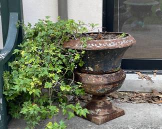 Cast Iron Urn