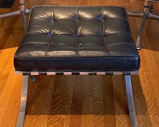 Leather Ottoman