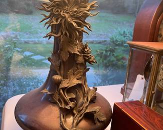 Stunning Bronze Lamp