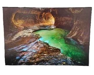 - "The Subway" In Utah 23 x 16 Photo on MDF Board Backing