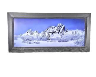 Signed "Roxborough: CO" In Acrylic and Framed 69" x 32"