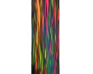 -Signed "The First Rainbow in Motion" In Acrylic 16" x 48"T