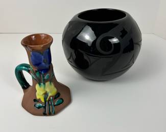 Santa Clara Pueblo pottery by Anna Sisneros