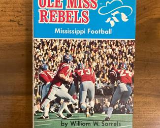 Ole Miss Rebels Football hardback book