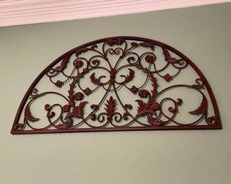 Metal wall hanging