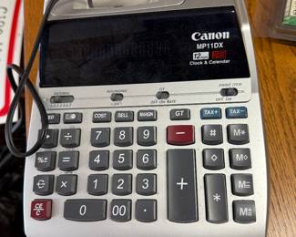 Canon printing calculator