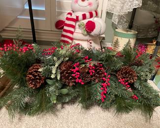 Christmas floral arrangement
